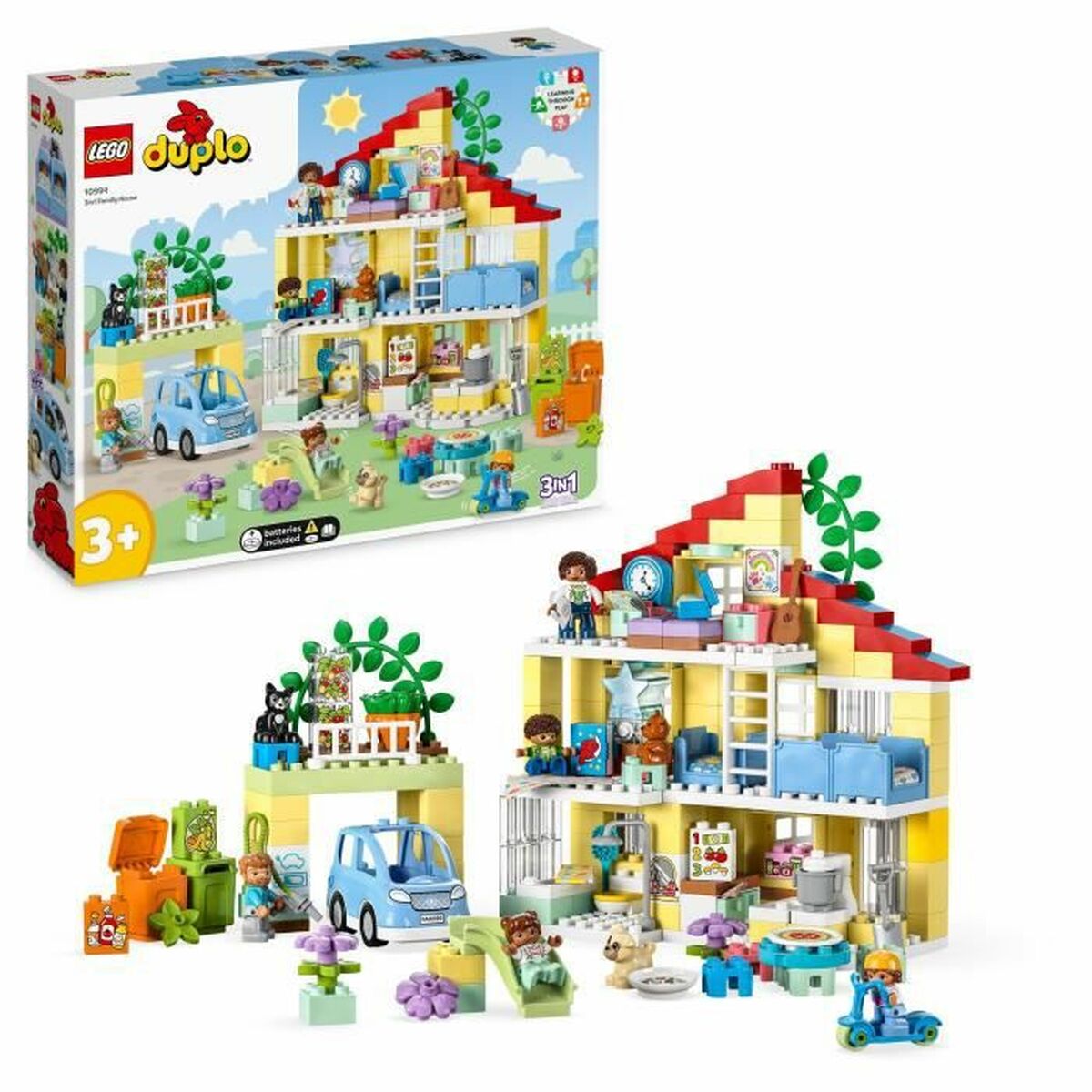 Byggsats Lego CASA FAMILIAR 3EN1 Multicolour 218 Delar