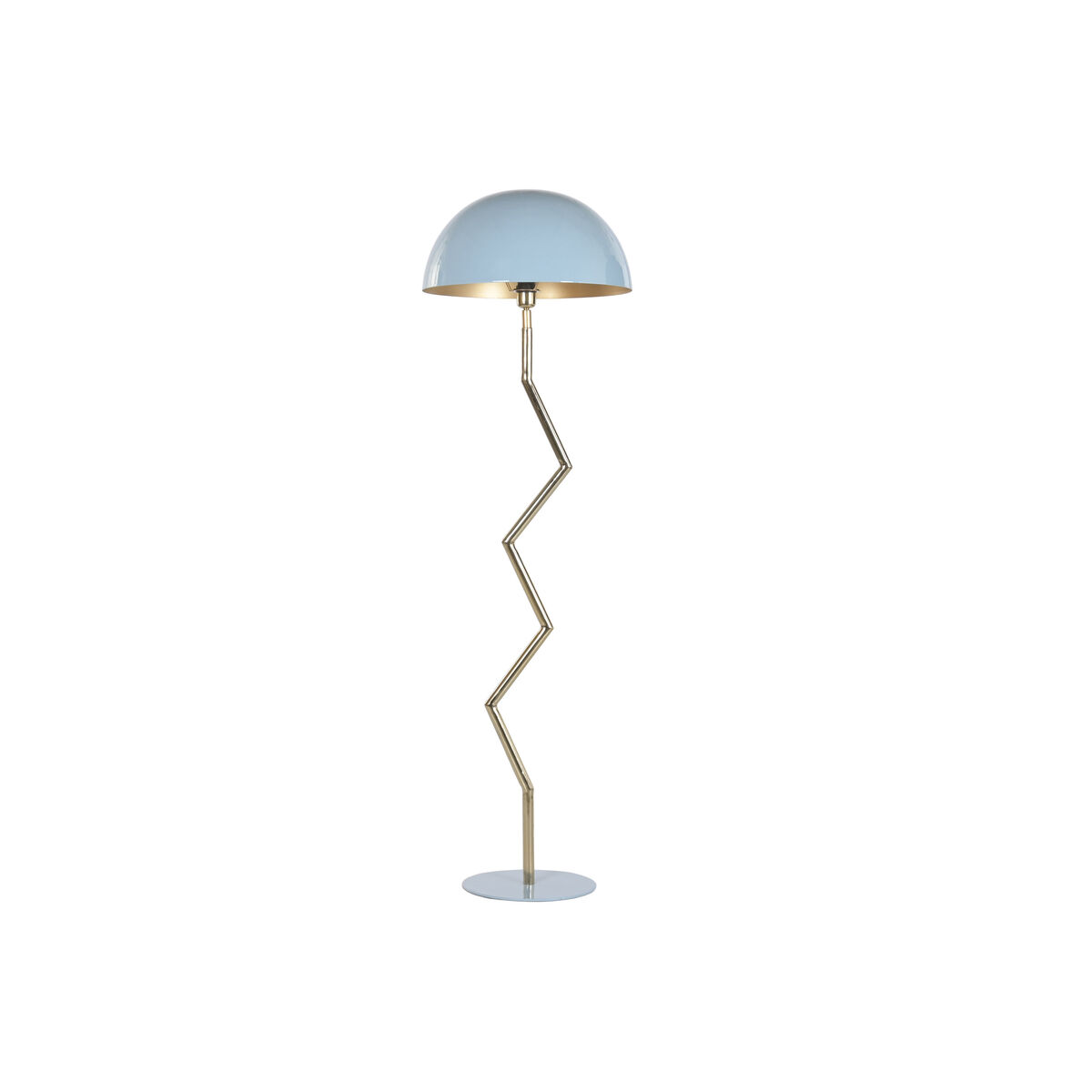Golvlampa Home ESPRIT Blå Gyllene 220 V 45 x 45 x 153 cm