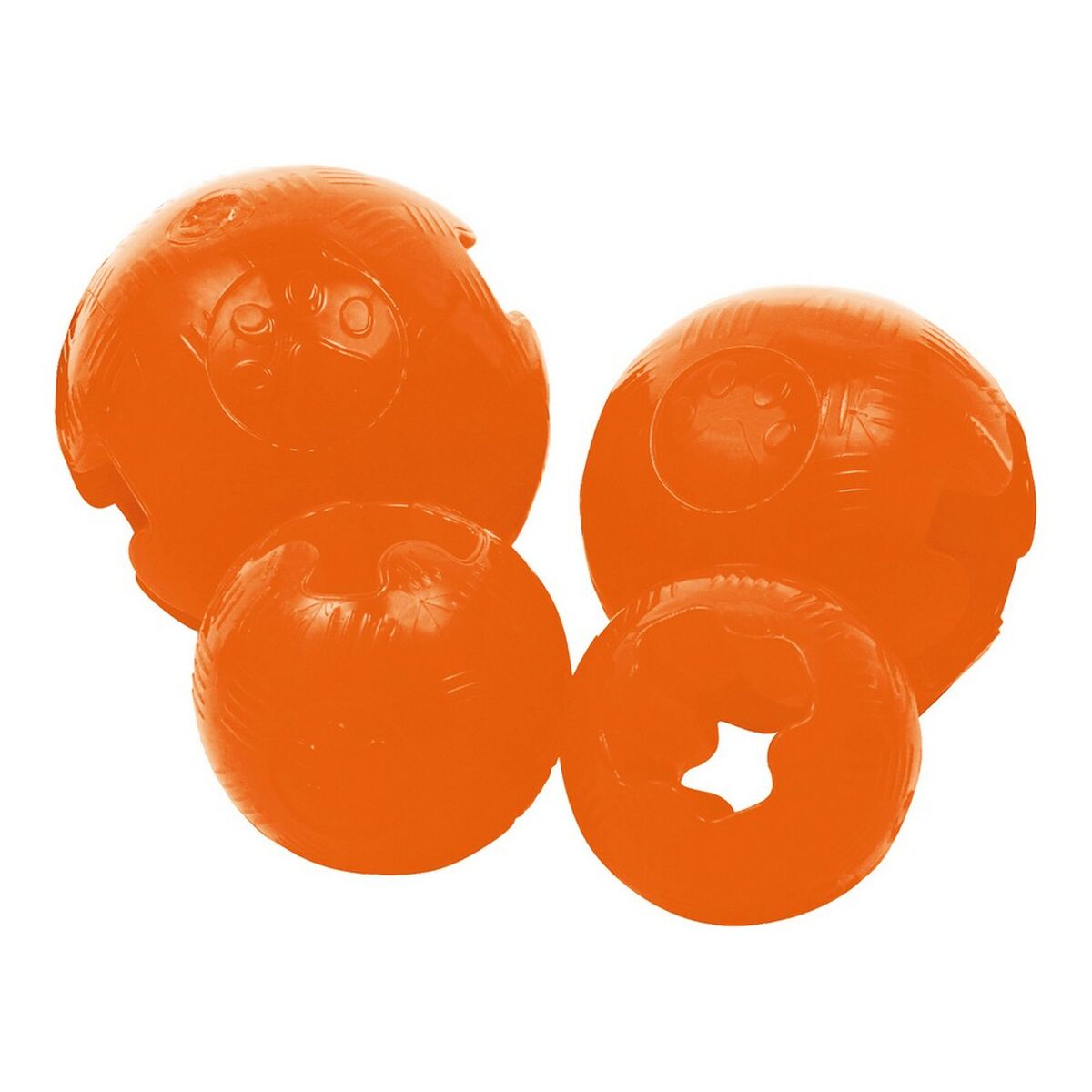 Boll till husdjur Gloria Orange 6.5cm Boll - 3