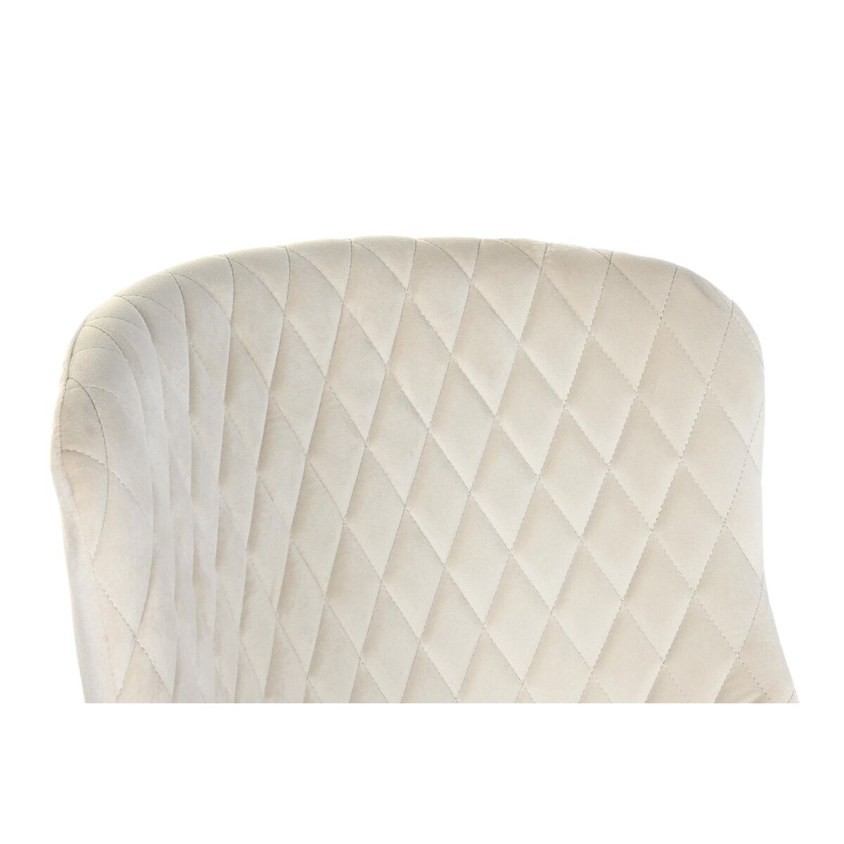 Sittpall DKD Home Decor Svart Beige Metall 58,5 x 48,5 x 96,5 cm 48 x 55 x 100 cm 48 x 55 x 96,5 cm - 10