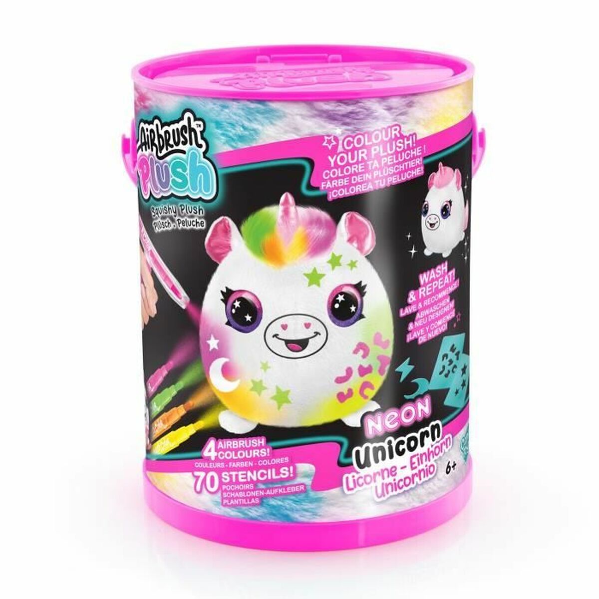 Mjukdjur Canal Toys Neon Enhörning - 2