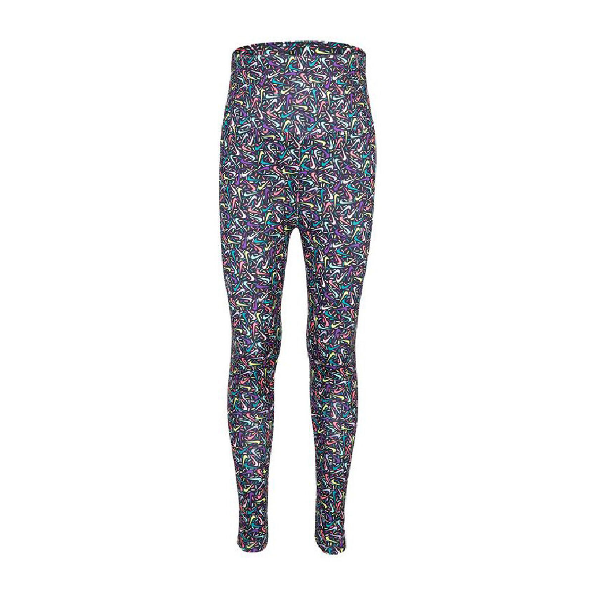 Sport-leggings, Barn Nike Swoosh Sprinkle Violett 3-4 år - 9