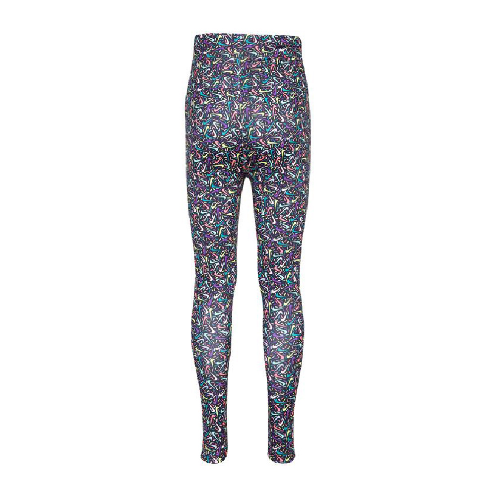 Sport-leggings, Barn Nike Swoosh Sprinkle Violett 3-4 år - 4