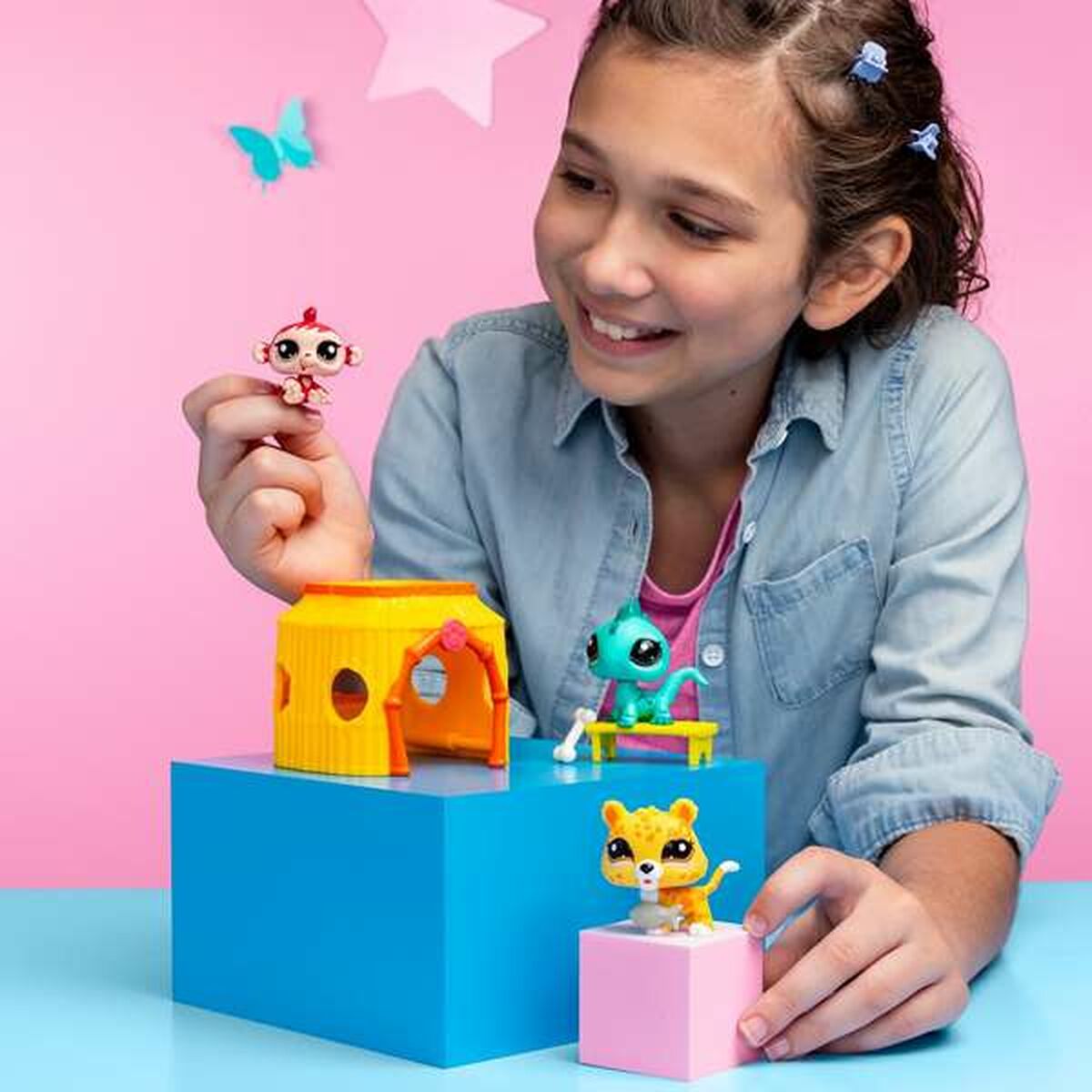 Playset Bandai Littlest pet Shop Tiki Jungle - 12