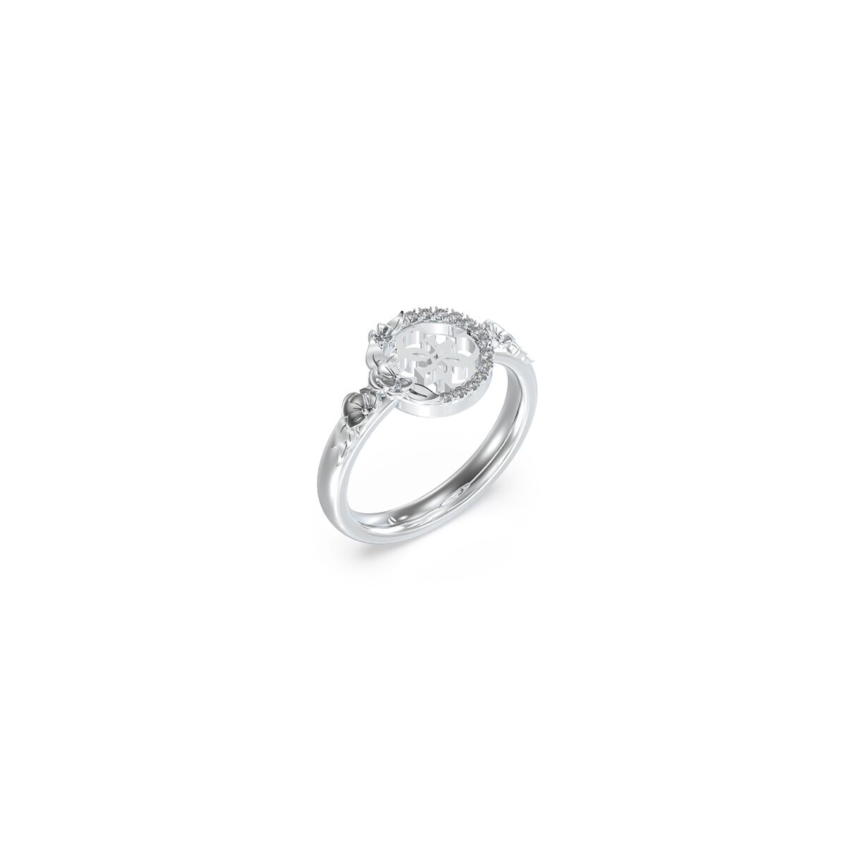 Damring Guess JUBR05042JWRH56 Silvrig 16