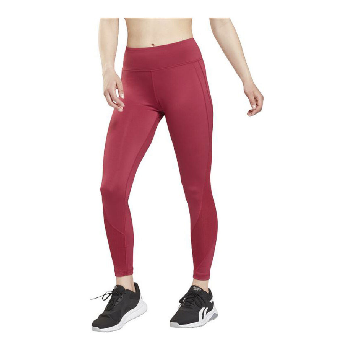 Sport-leggings, Dam Reebok Workout Ready Mesh W Rosa (XS) - 16