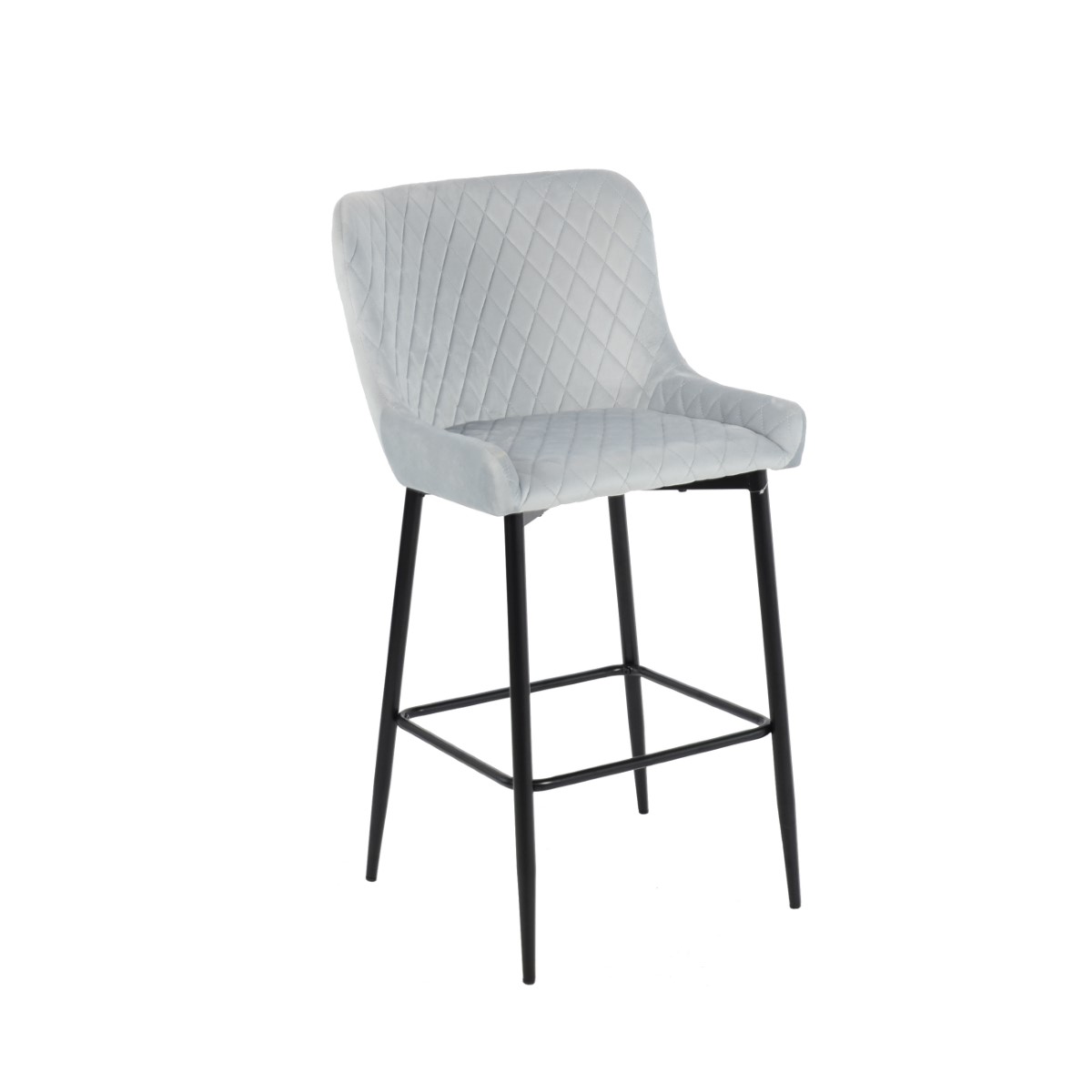 Sittpall DKD Home Decor 58,5 x 48,5 x 96,5 cm 48 x 55 x 100 cm Grå Metall - 2