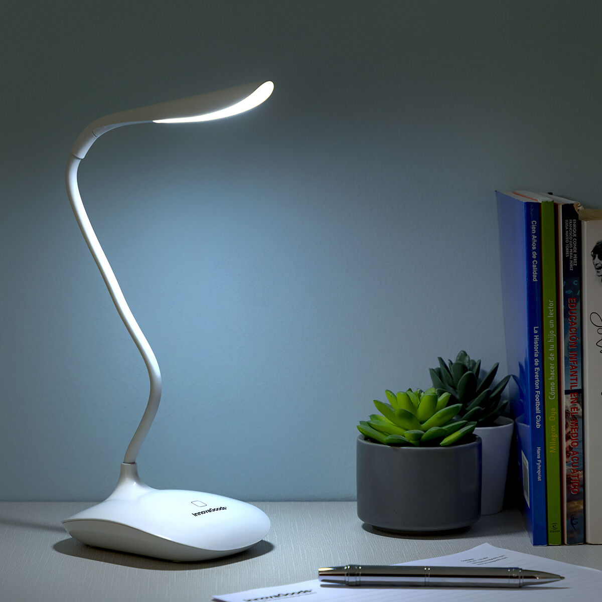 Uppladdningsbar bordslampa med LED och touch-funktion Lum2Go InnovaGoods - 10