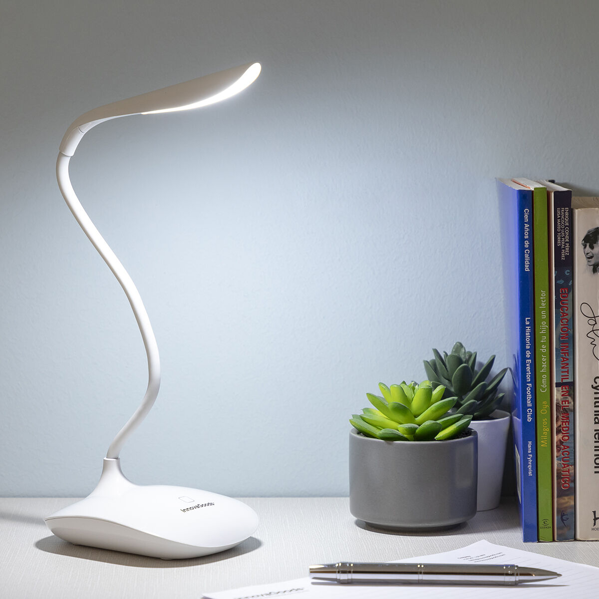 Uppladdningsbar bordslampa med LED och touch-funktion Lum2Go InnovaGoods - 15