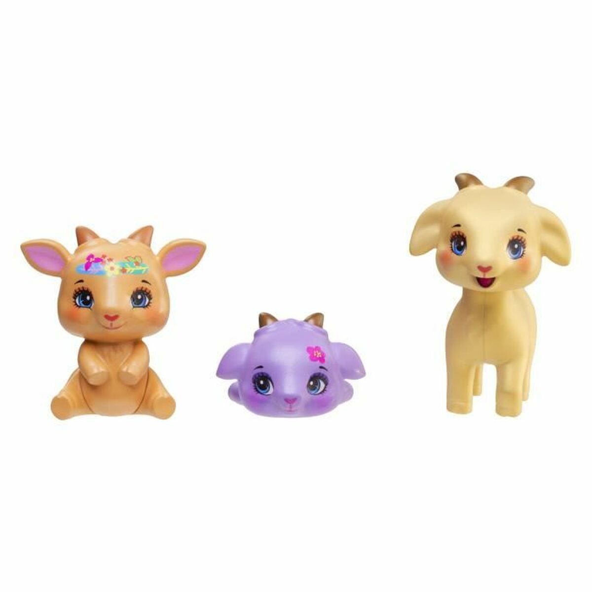 Babydocka med tillbehör Enchantimals Golita Goat Family - 4