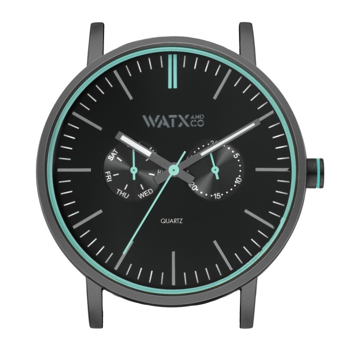 Unisexklocka Watx & Colors  WXCA2718 Svart (Ø 44 mm)