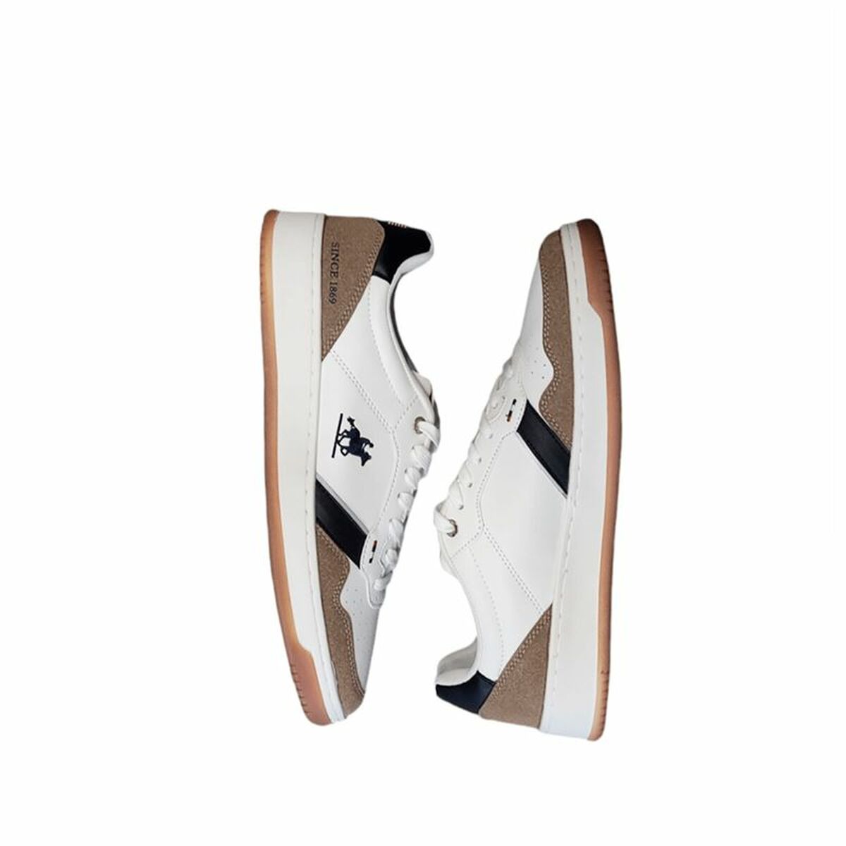 Sportskor Casual U.S. Grand Polo Ginnica Mix Vit - 2