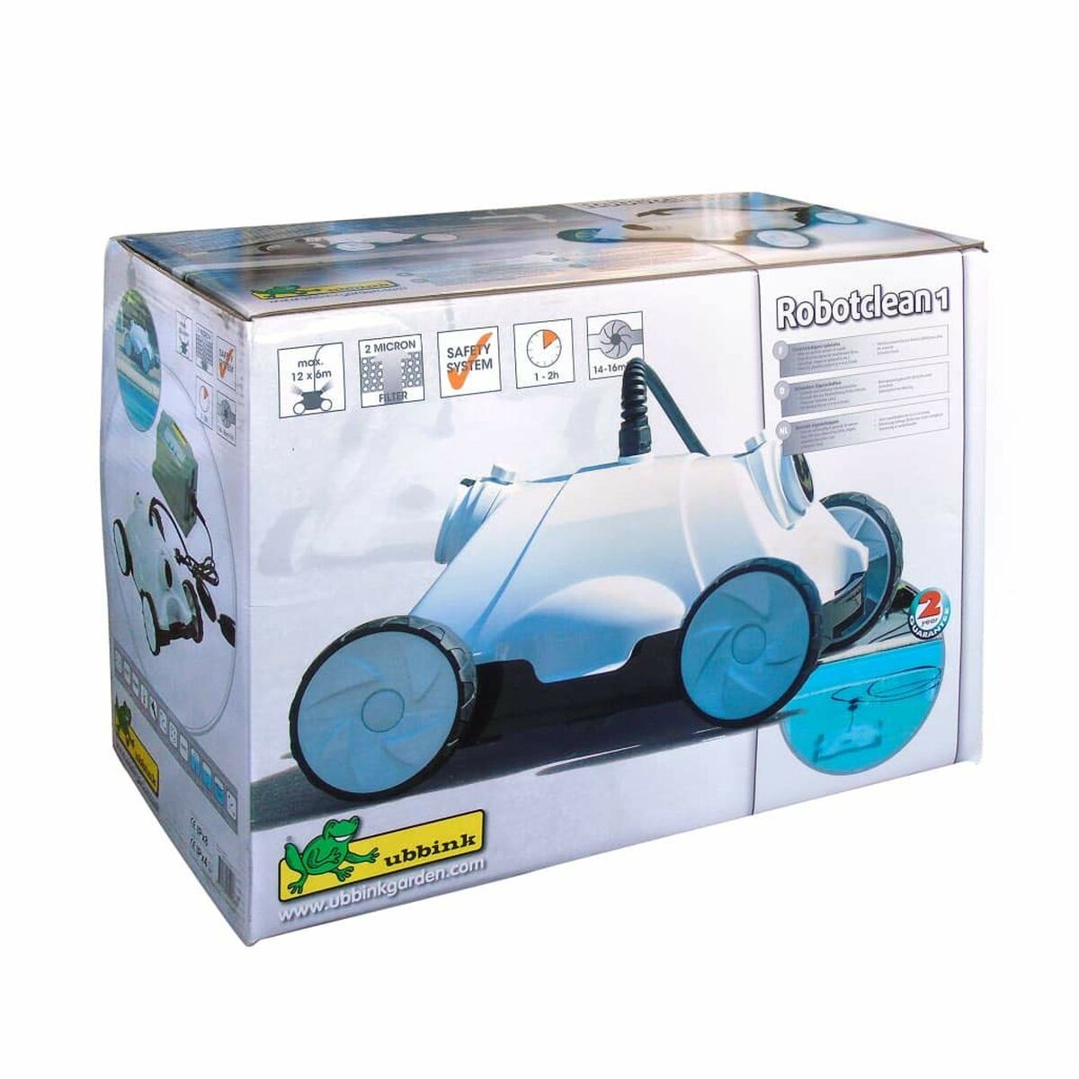 Automatiska poolrengöringsmedel Ubbink Robotclean 1 - 3