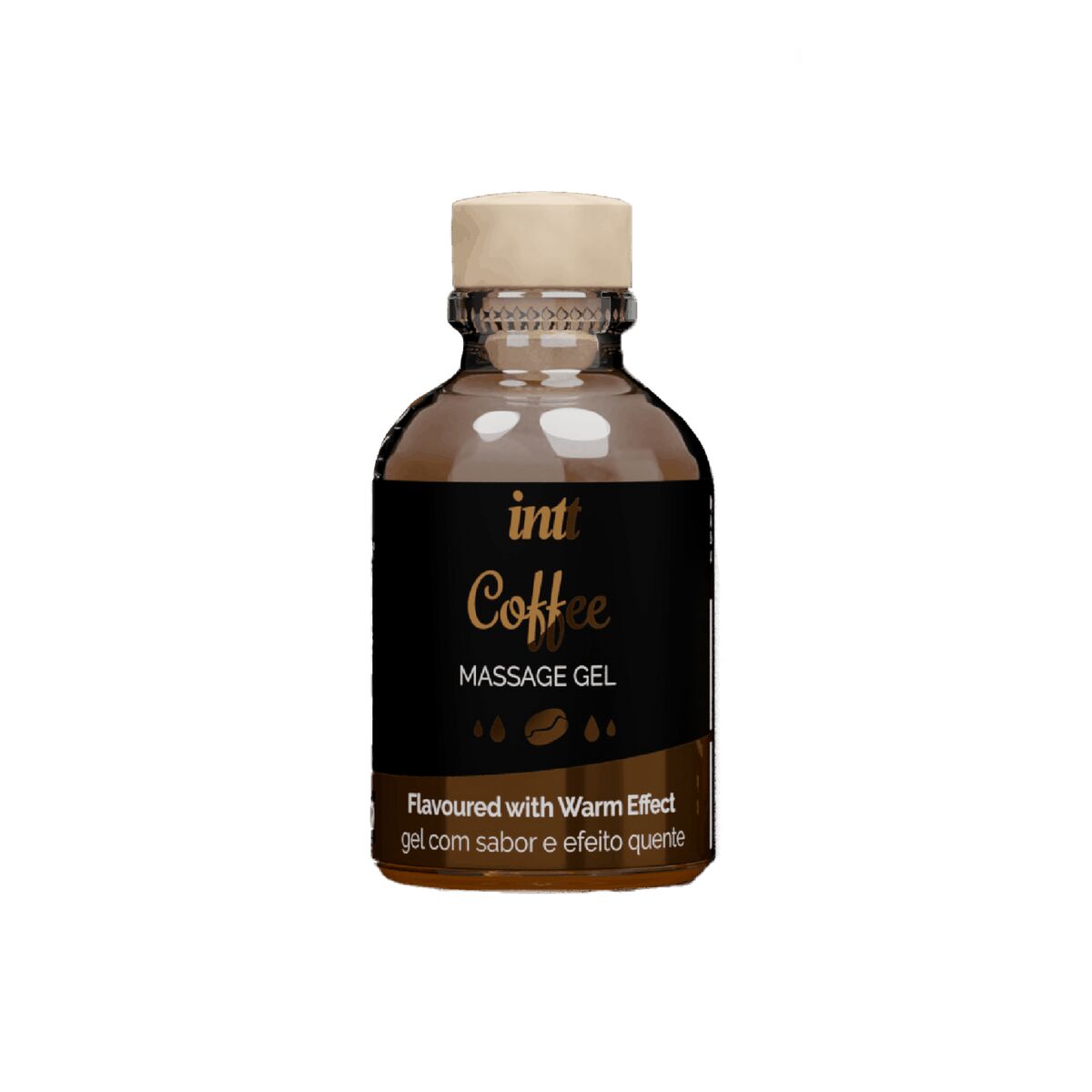 Massage Gel Intt Kaffe/ Café 30 ml Värmeeffekt - 2