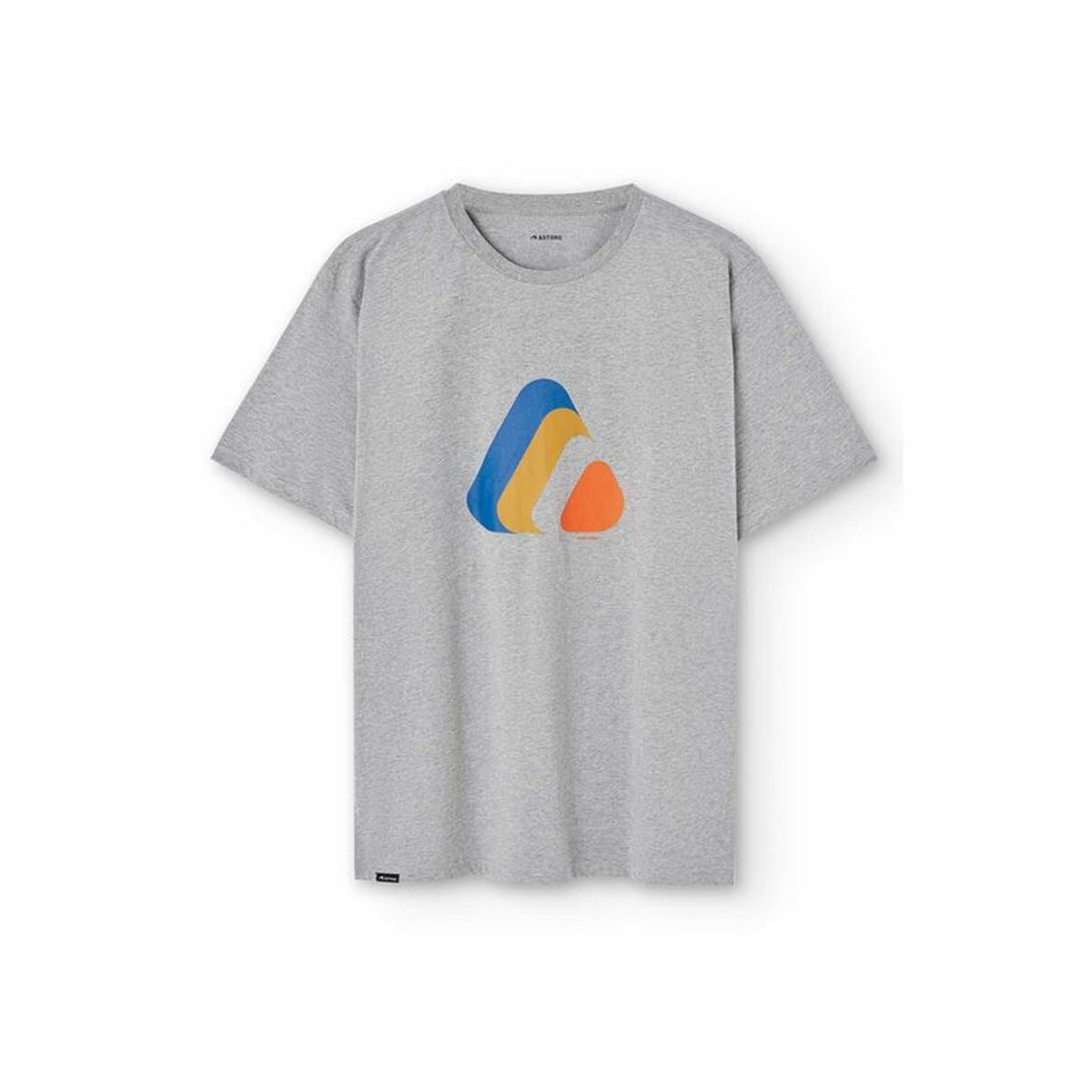 T-shirt med kortärm Herr Astore Deloof Mörkgrå - 3