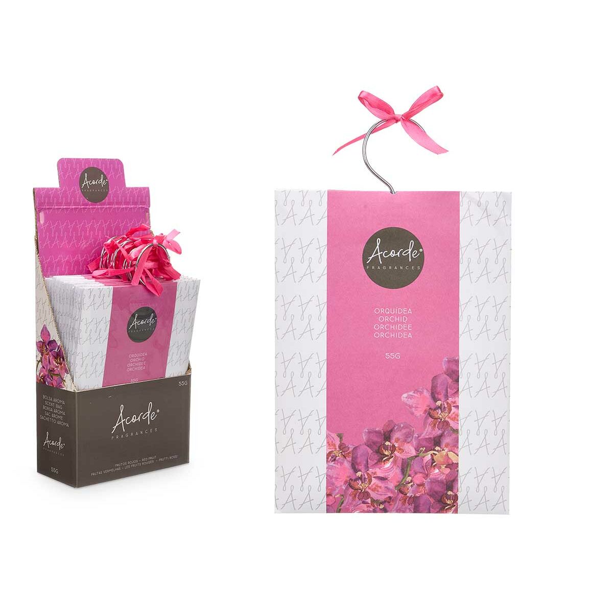 Parfympåsar Acorde Rosa Orkidé (12 antal) - 2