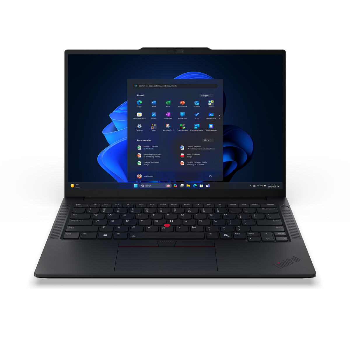 Bärbar dator Lenovo 21T9001QSP 14" intel core i5 210h 8 GB RAM 256 GB SSD Qwerty Spanska