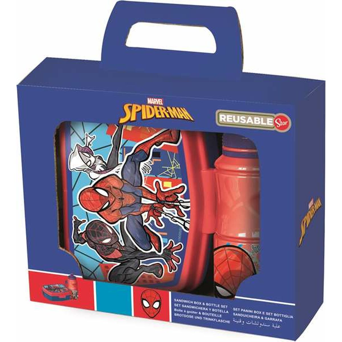 Skål med vattenflaska Spider-Man Mob Rules