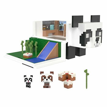 Miniatyrhus Mattel The Panda's House Minecraft