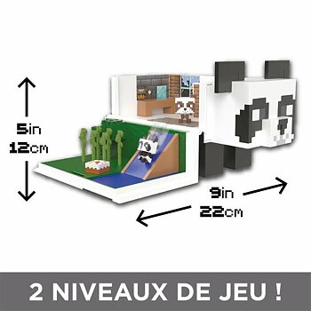 Miniatyrhus Mattel The Panda's House Minecraft