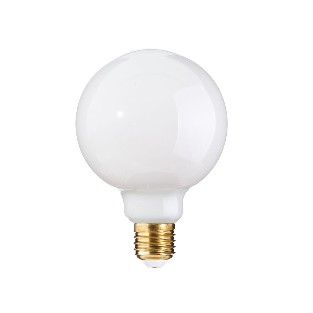 LED-lampa Vit E27 6W 8 x 8 x 12 cm