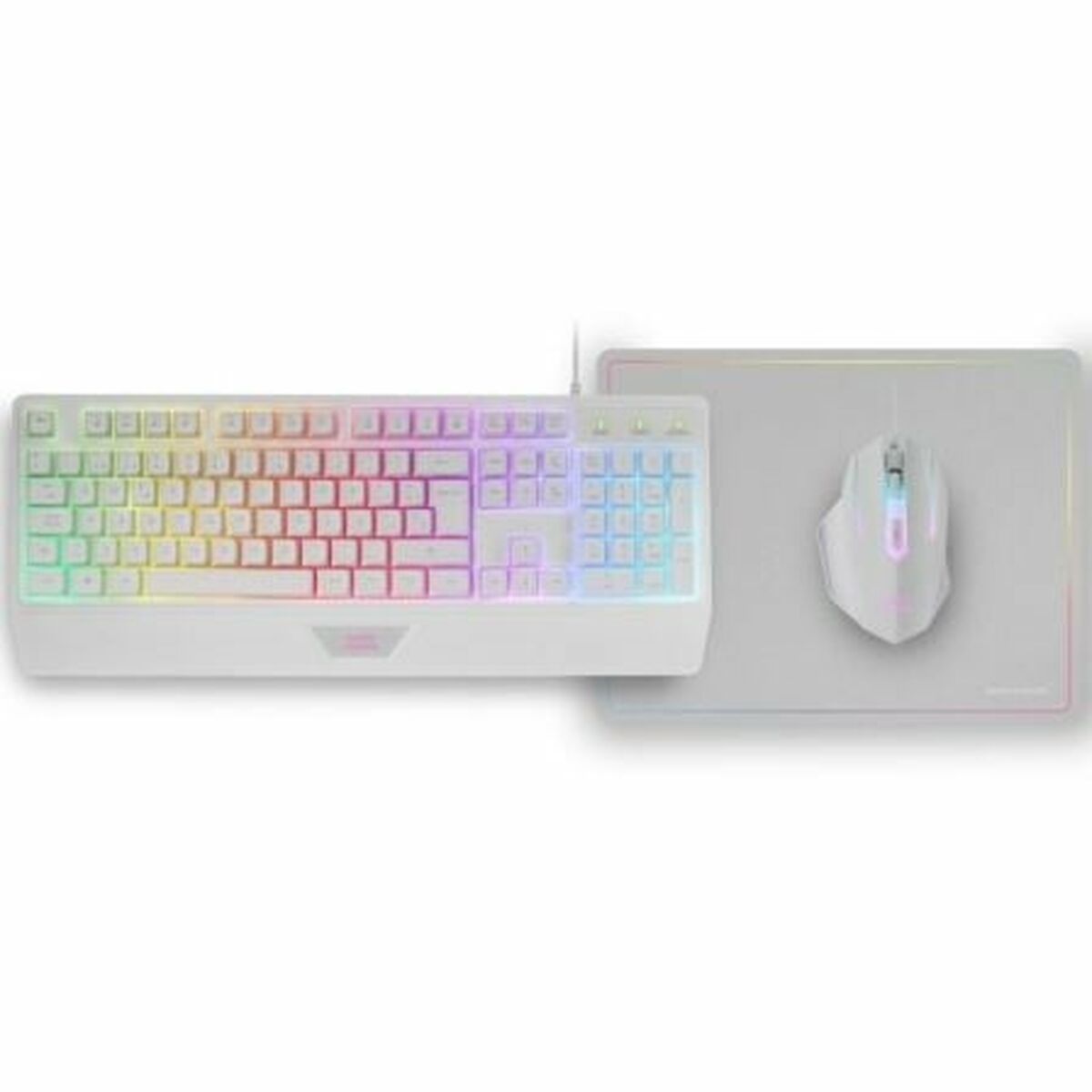 Tangentbord Mars Gaming MCP124WES Vit
