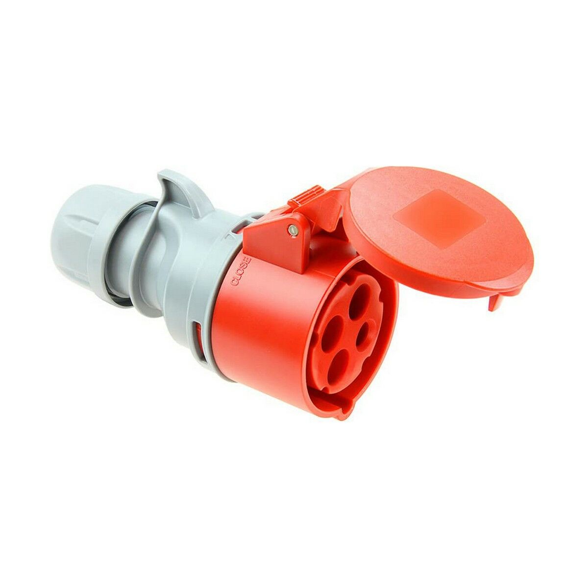 Eluttag Solera 903142a CETAC Med lock Röd IP44 16 A Aeriell - 2