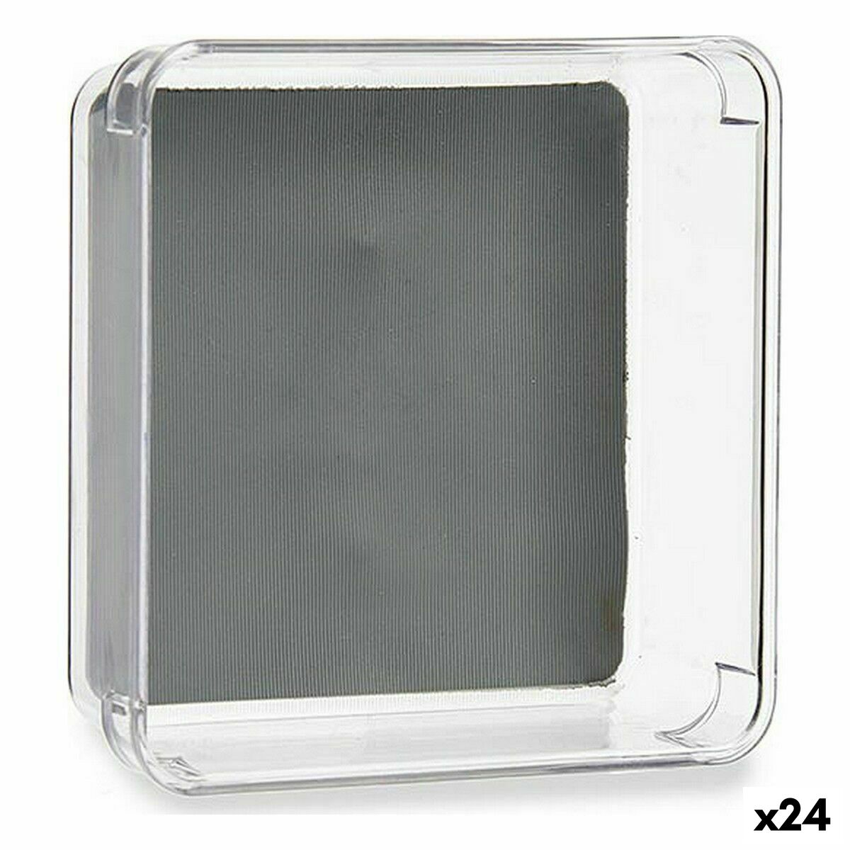 Lådorganiserare Kinvara W623312 Grå Återvunnen plast 16 x 4,5 x 16 cm (24 antal)