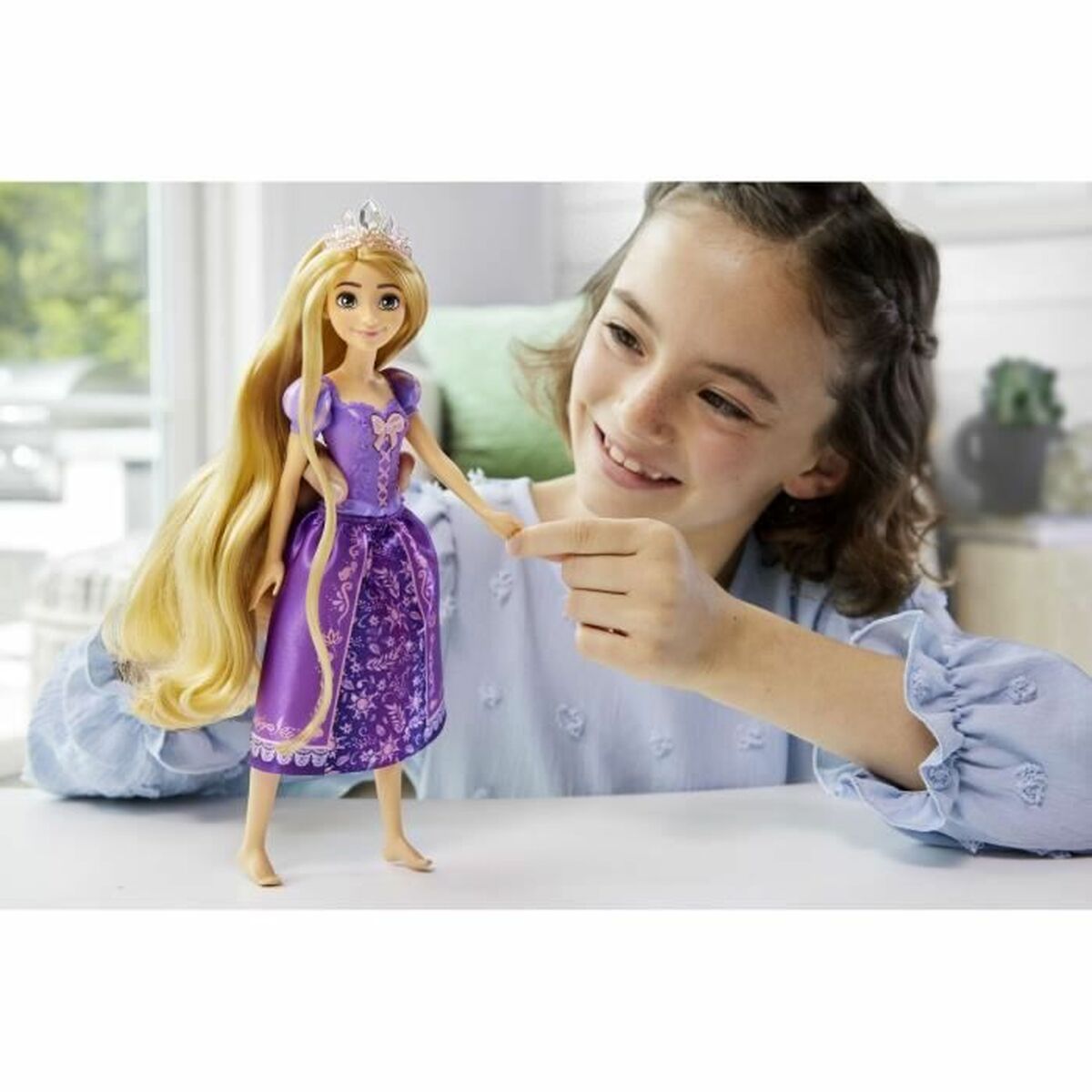 Docka Mattel Rapunzel Tangled med ljud - 3