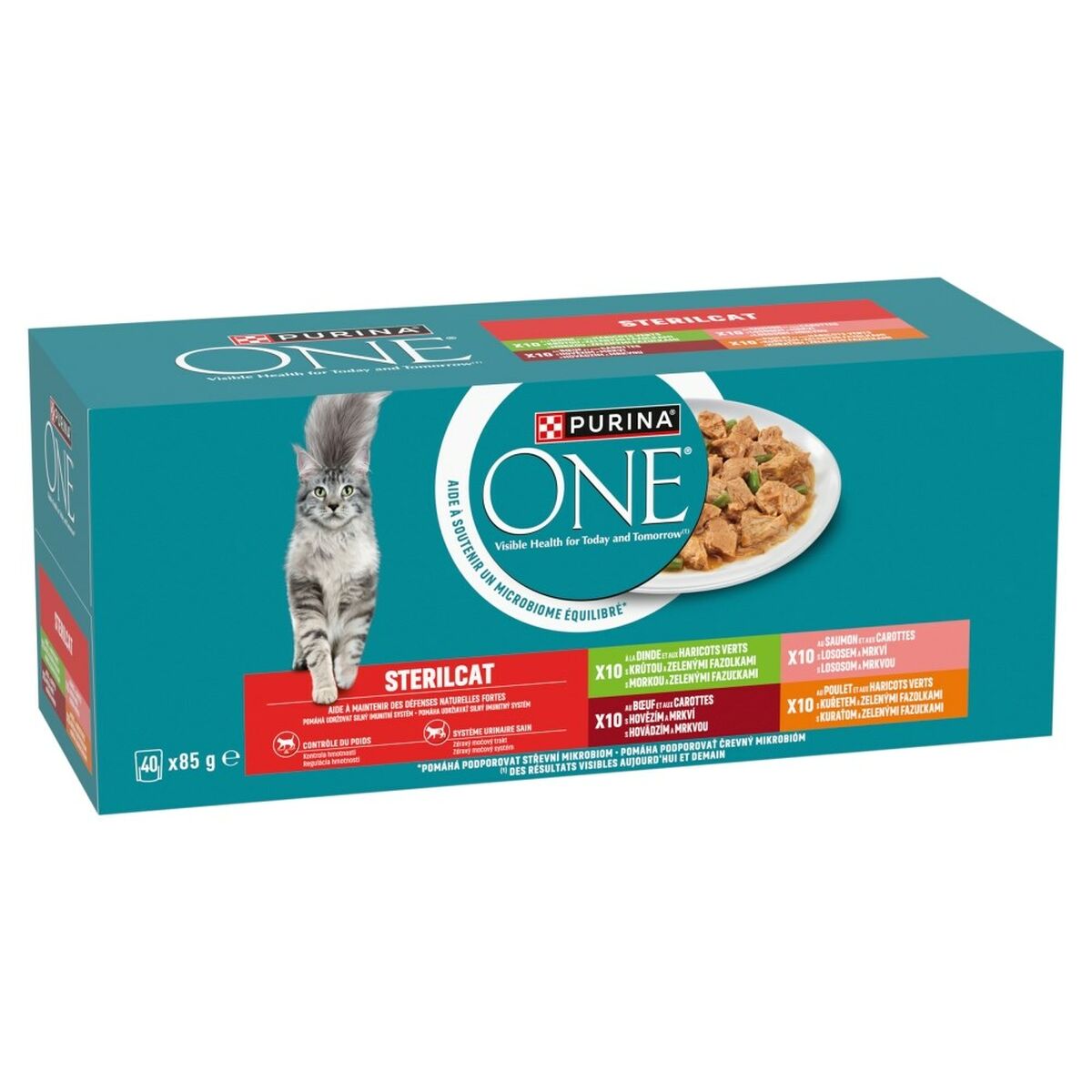 Kattmat Purina One Sterilcat Beef 40 x 85 g