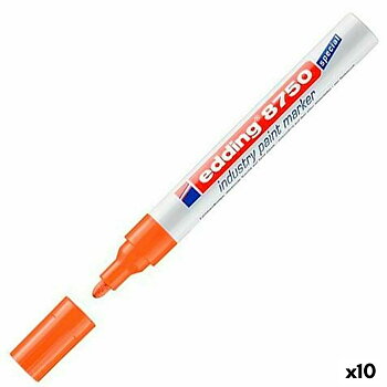 Permanent markörpenna Edding 8750 Orange 10 antal