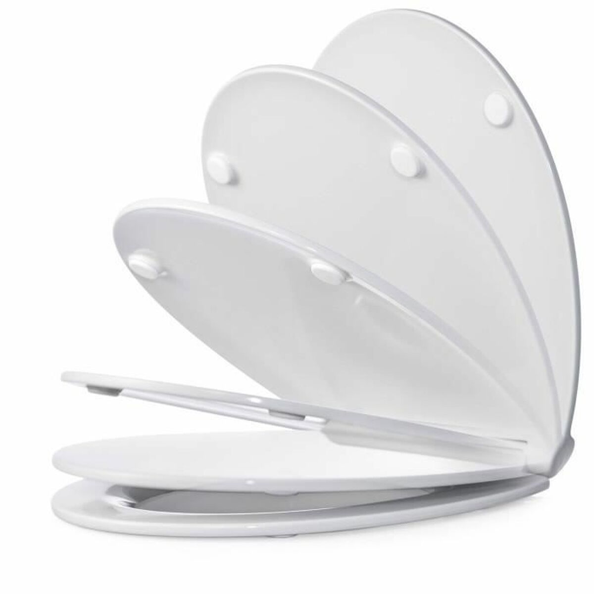 Toalettsits Cedo Vit (46 x 38 x 4 cm) - 8