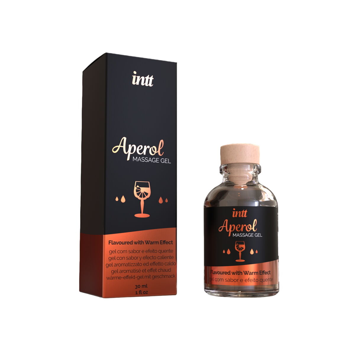 Massage Gel Intt Aperol 30 ml Värmeeffekt - 2