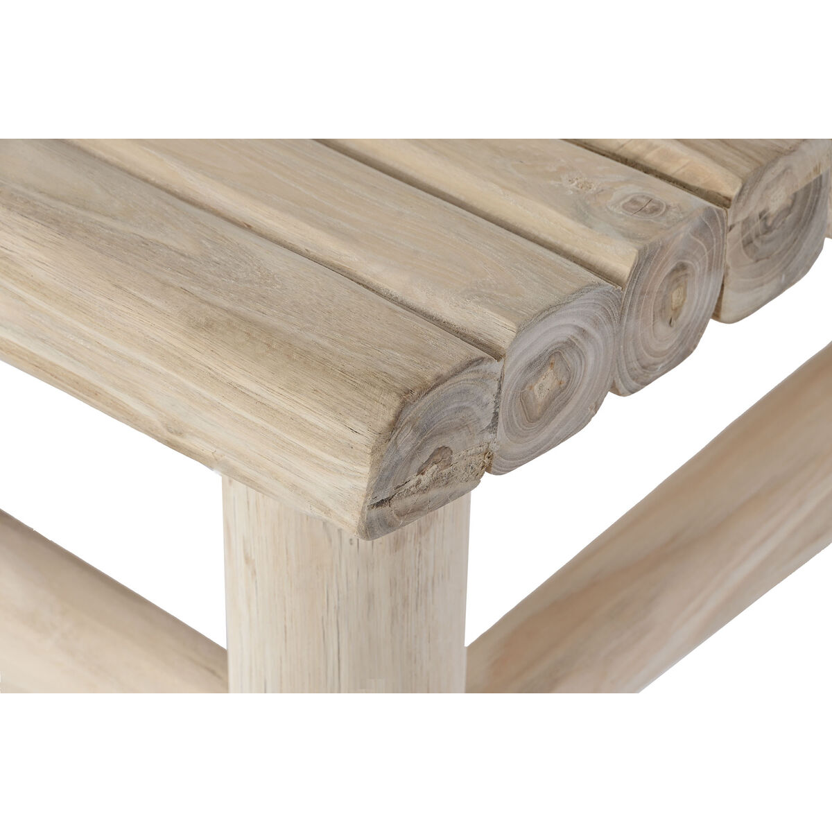 Soffbord DKD Home Decor Teak 80 x 80 x 40 cm - 3