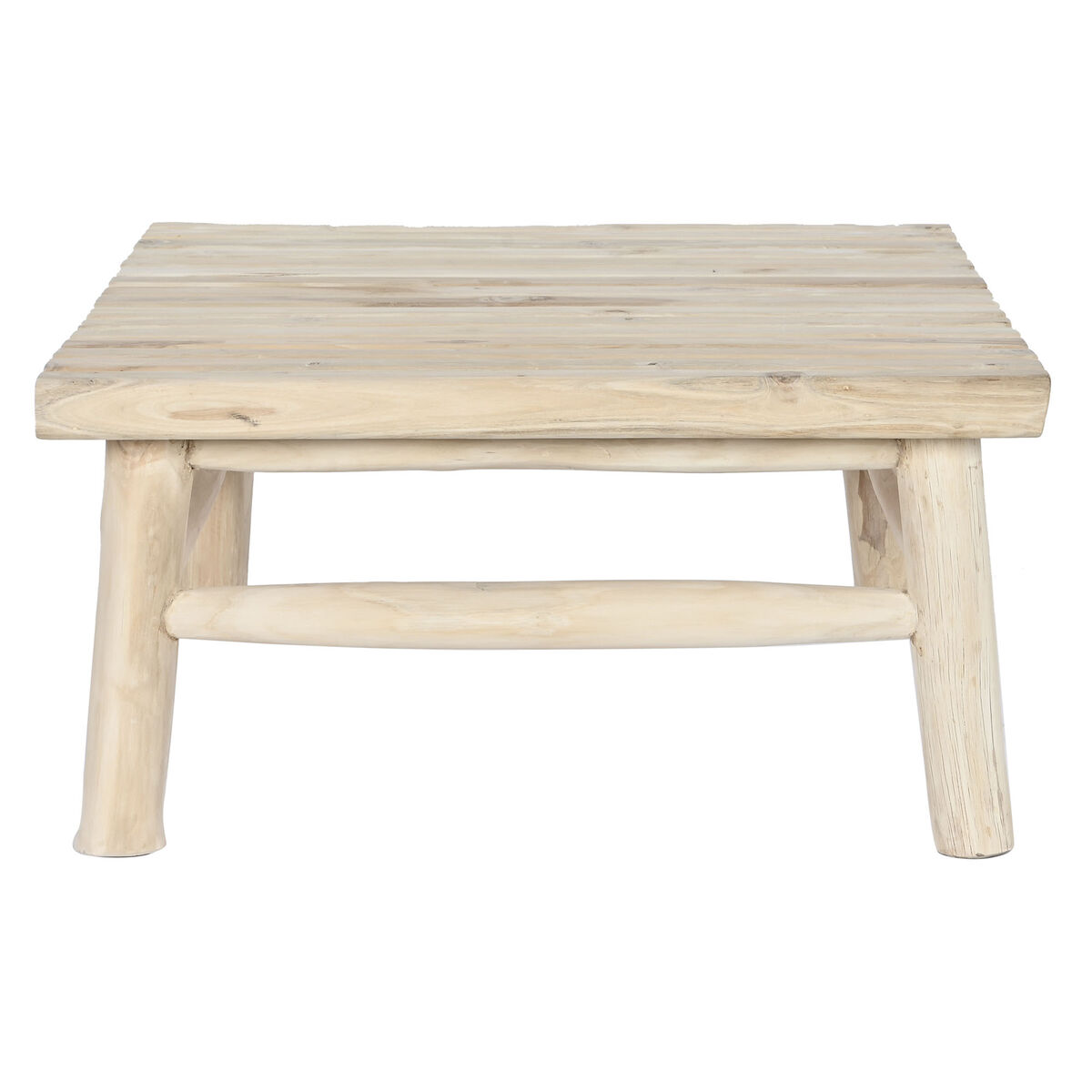 Soffbord DKD Home Decor Teak 80 x 80 x 40 cm - 5
