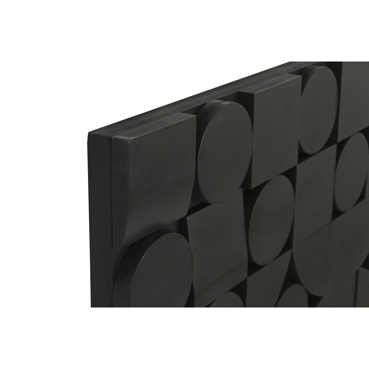 Väggdekoration Home ESPRIT Svart Abstrakt Modern 81 x 3,8 x 117 cm - 4