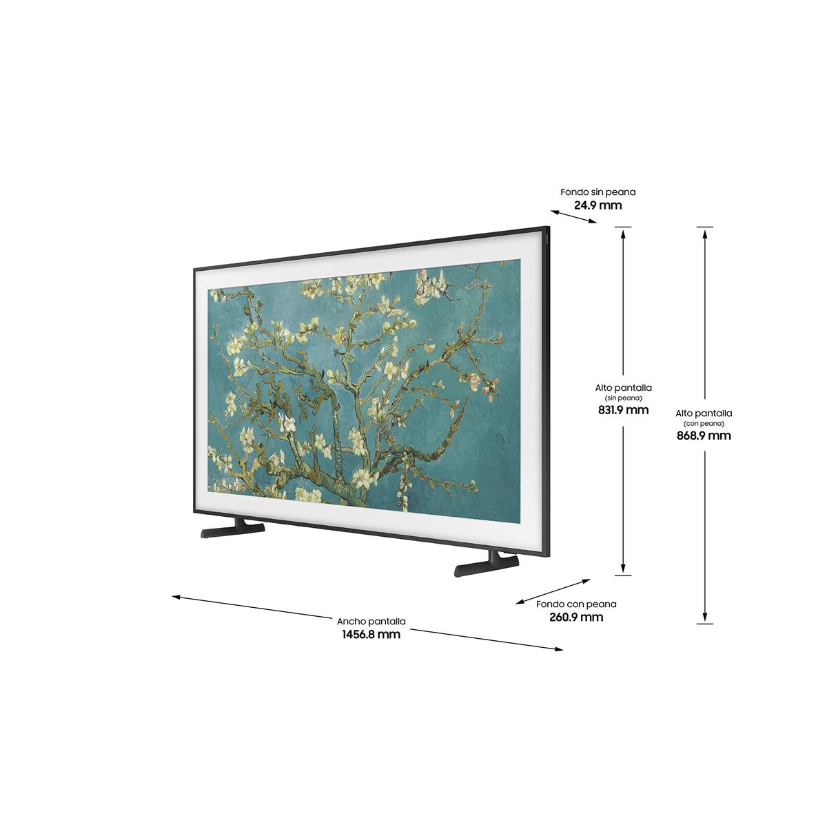 Smart TV Samsung TQ65LS03B 4K Ultra HD 65" HDR QLED AMD FreeSync - 3