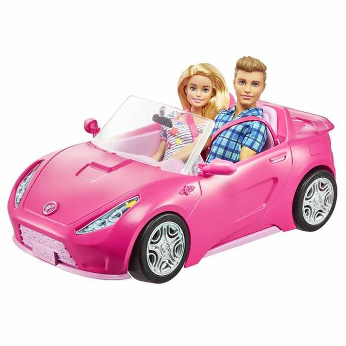 Dockset Barbie GVK05 Figurer x 2 Bil Skåp - 2
