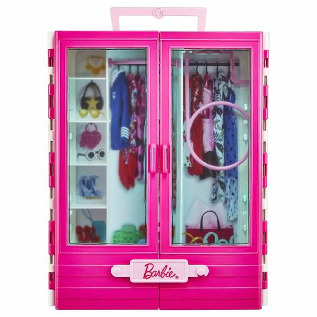 Dockset Barbie GVK05 Figurer x 2 Bil Skåp - 9