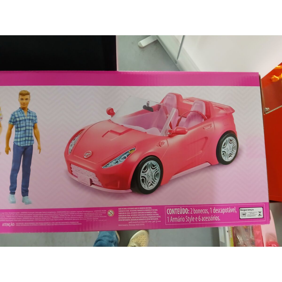 Dockset Barbie GVK05 Figurer x 2 Bil Skåp - 13