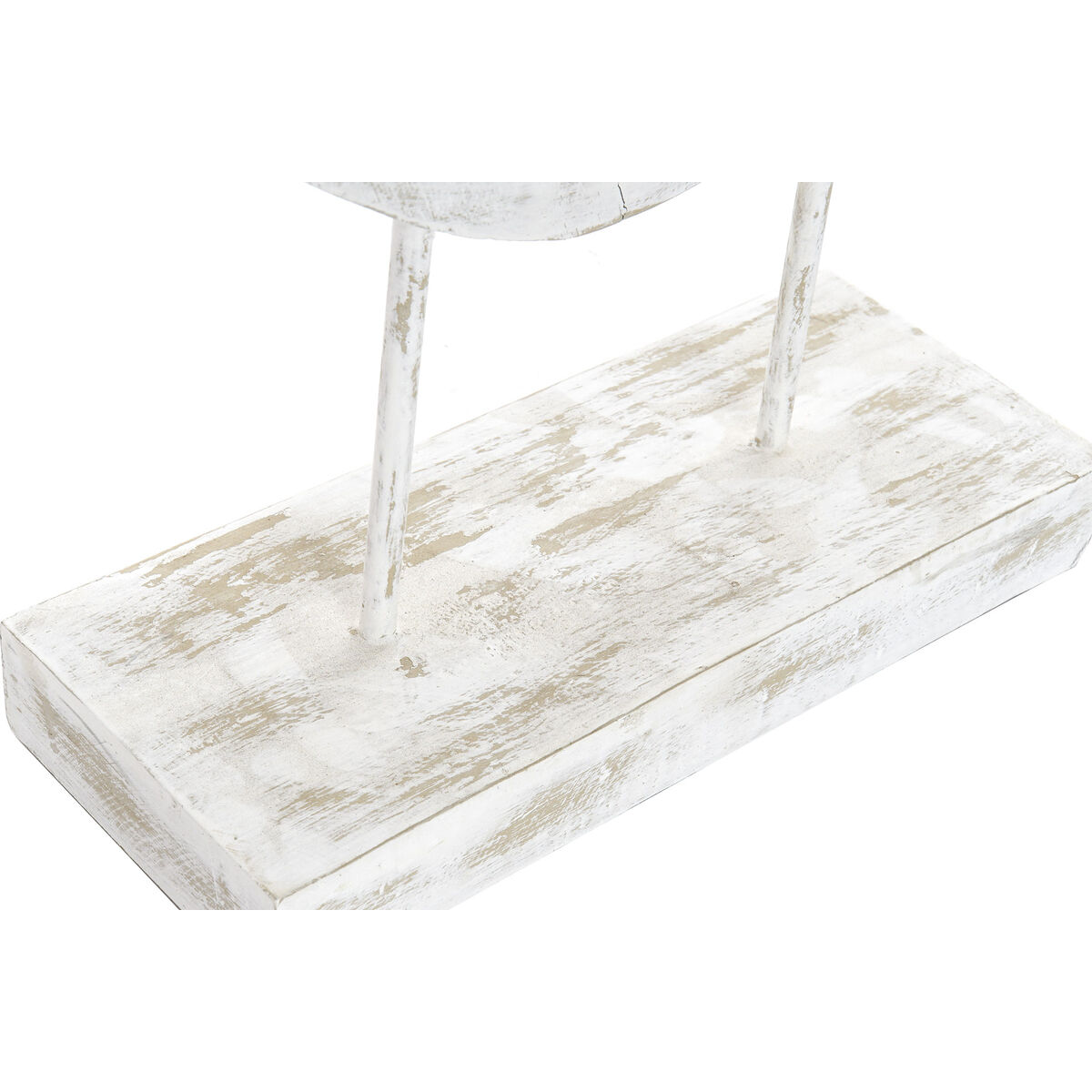 Prydnadsfigur DKD Home Decor 32,5 x 10 x 47 cm Silvrig Vit Balettdansare Modern Avskalad (2 antal) - 5