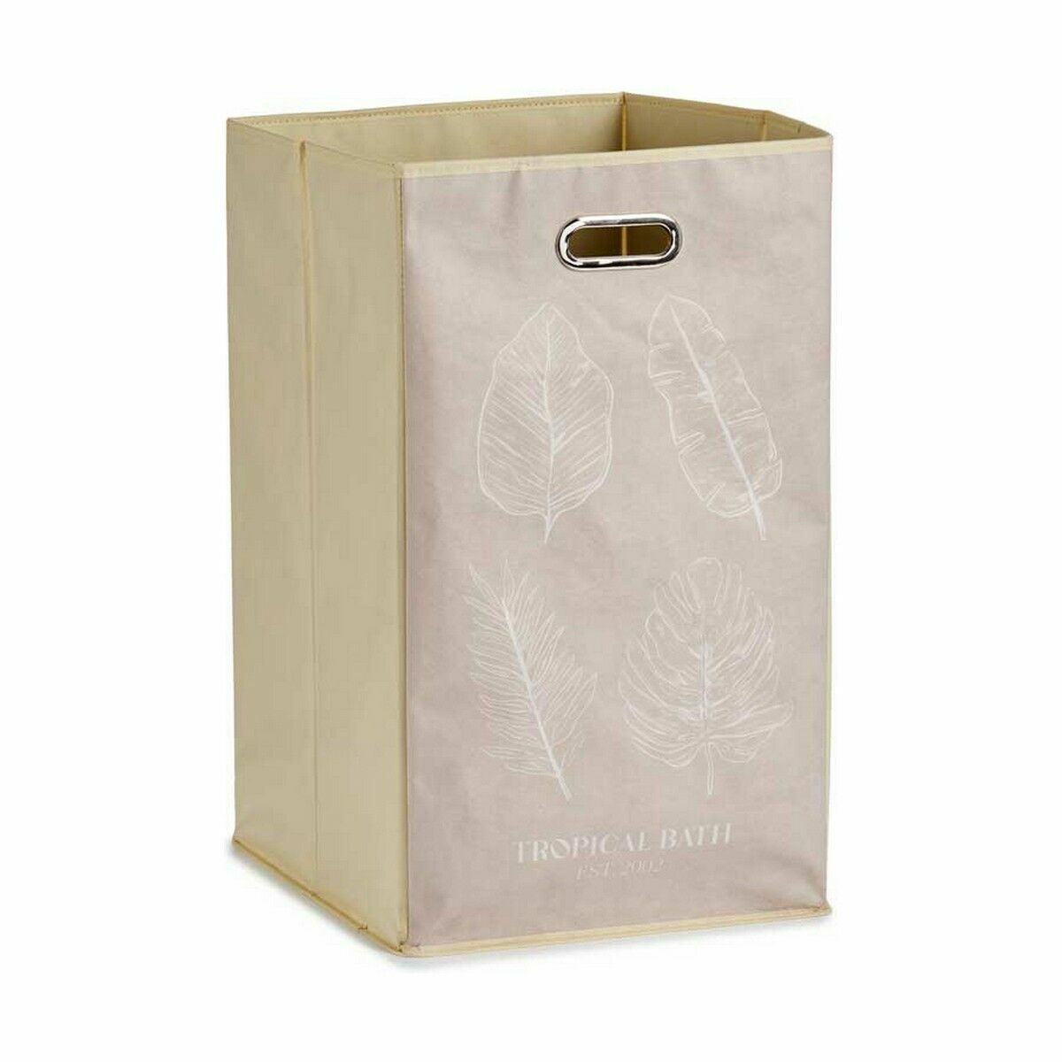 Multifunktionell korg Tropiskt Brun Papp 60 L 35 x 57 x 35 cm (12 antal) - 5