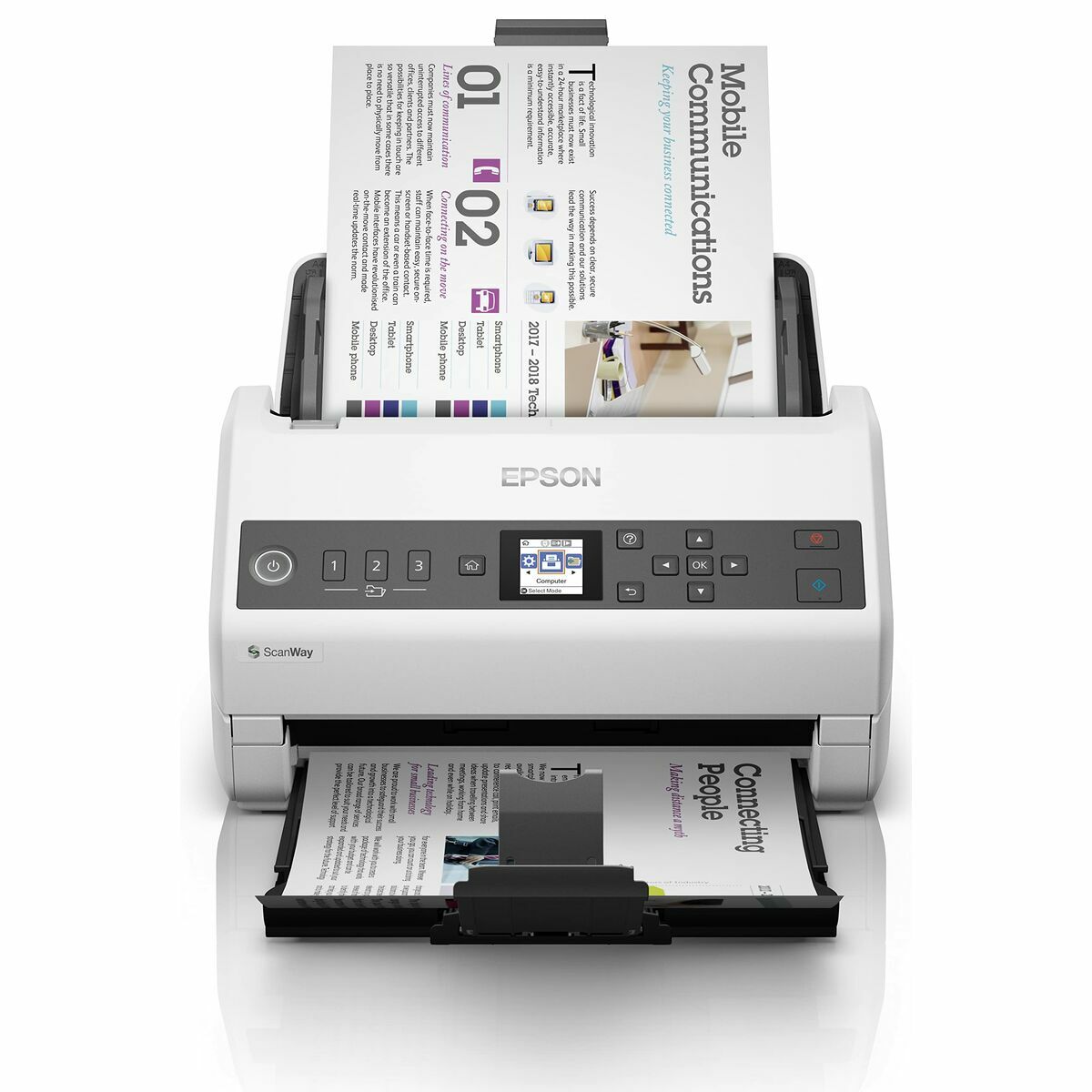 Skanner Dubbelsidig Epson WorkForce DS-730N - 3
