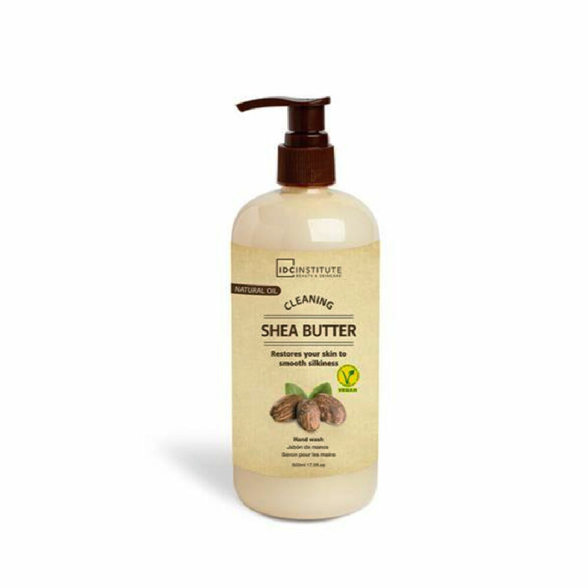 Tvålpump IDC Institute Sheasmör 240 ml (500 ml) - 2