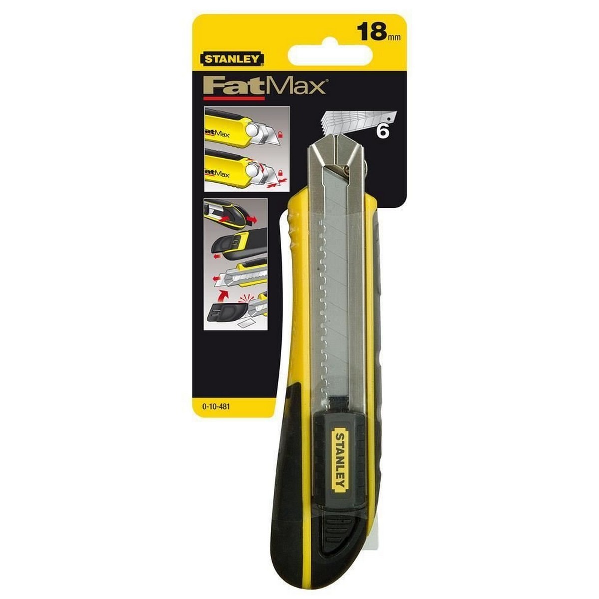 Brytbladskniv Stanley Fatmax 0-10-481 18 mm - 5