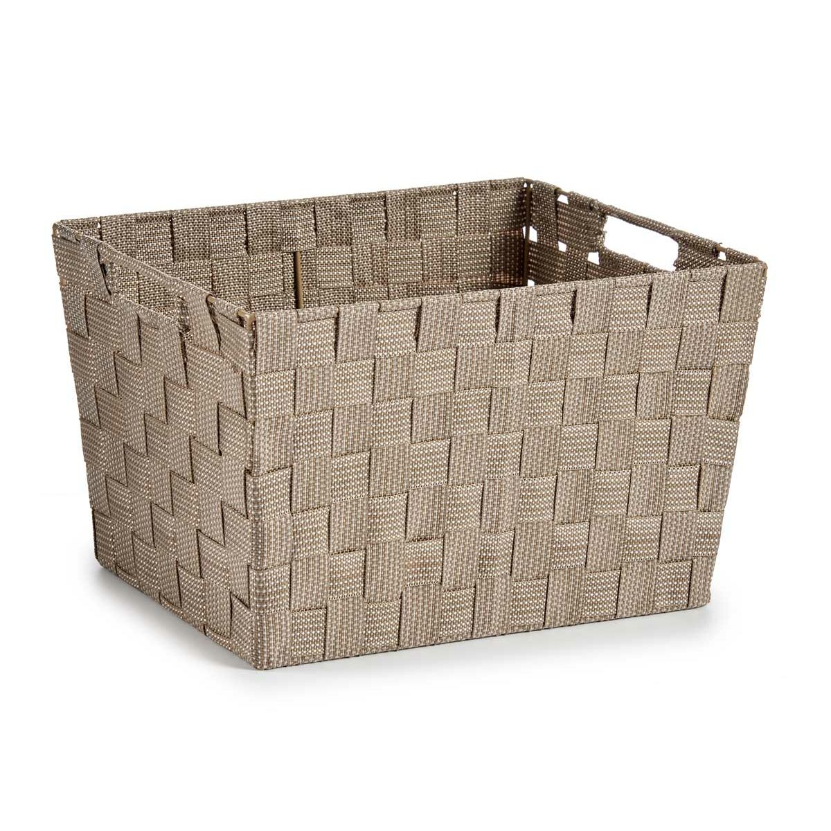 Tvättkorg Kipit A3-6875 Beige Tyg 10 L 25 x 20 x 35,5 cm (12 antal) - 6