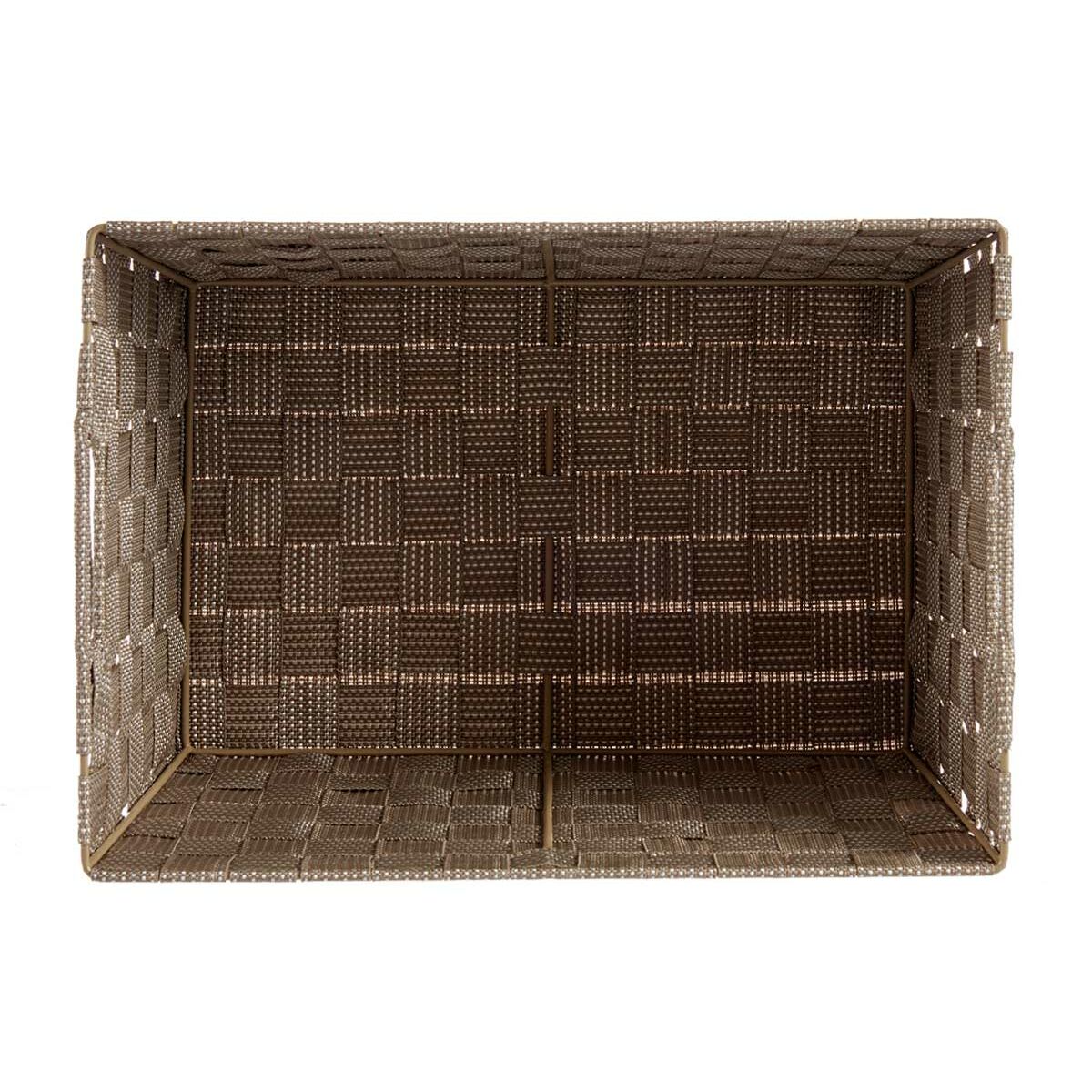Tvättkorg Kipit A3-6875 Beige Tyg 10 L 25 x 20 x 35,5 cm (12 antal) - 4
