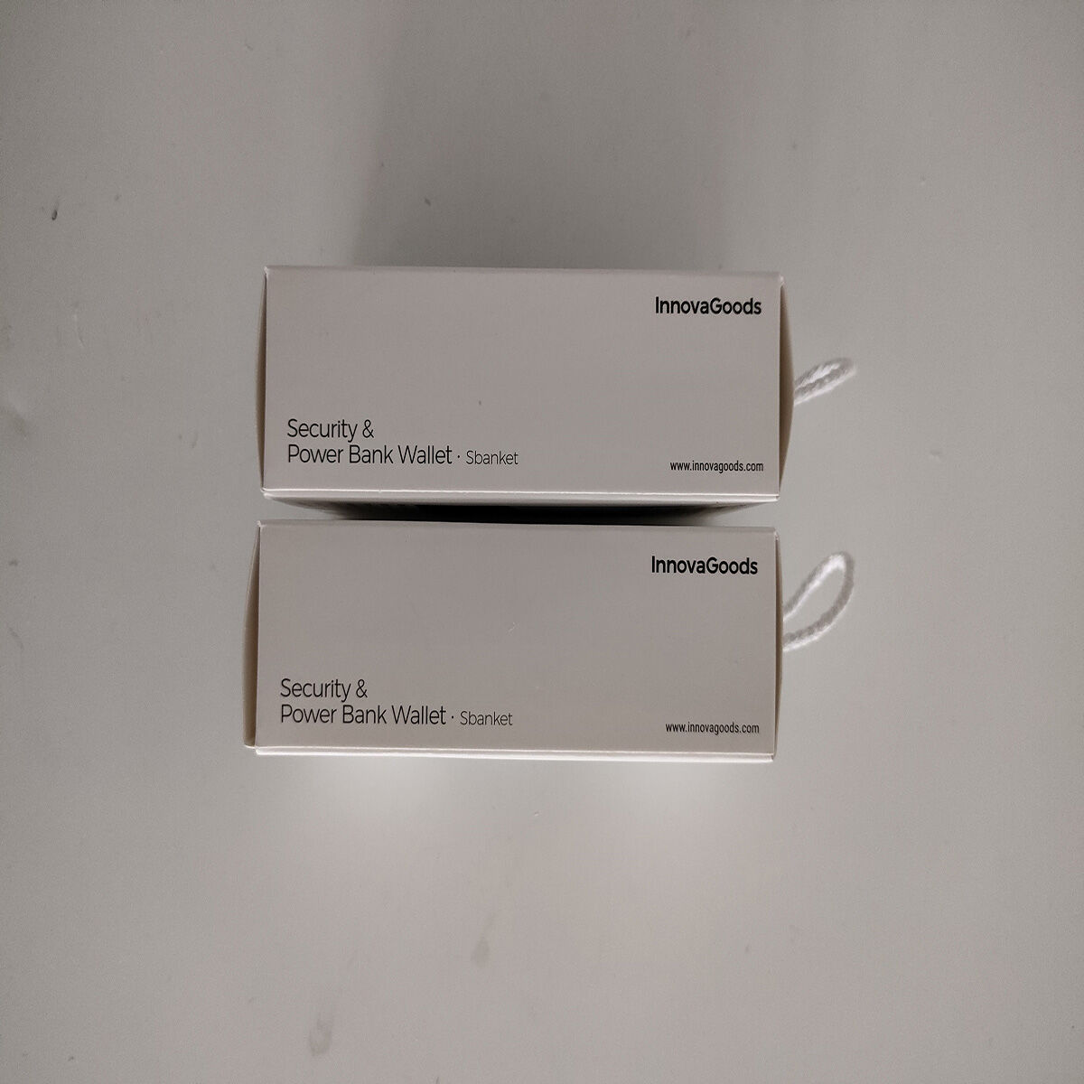 RFID-blockerande korthållare med powerbank Sbanket InnovaGoods - 14