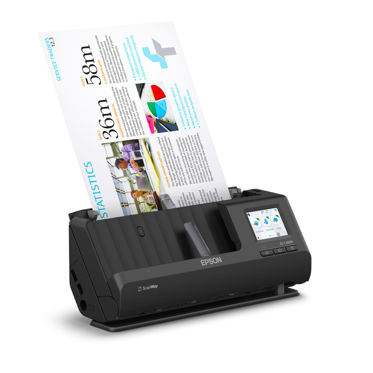 Skanner Epson ES-C380W - 5