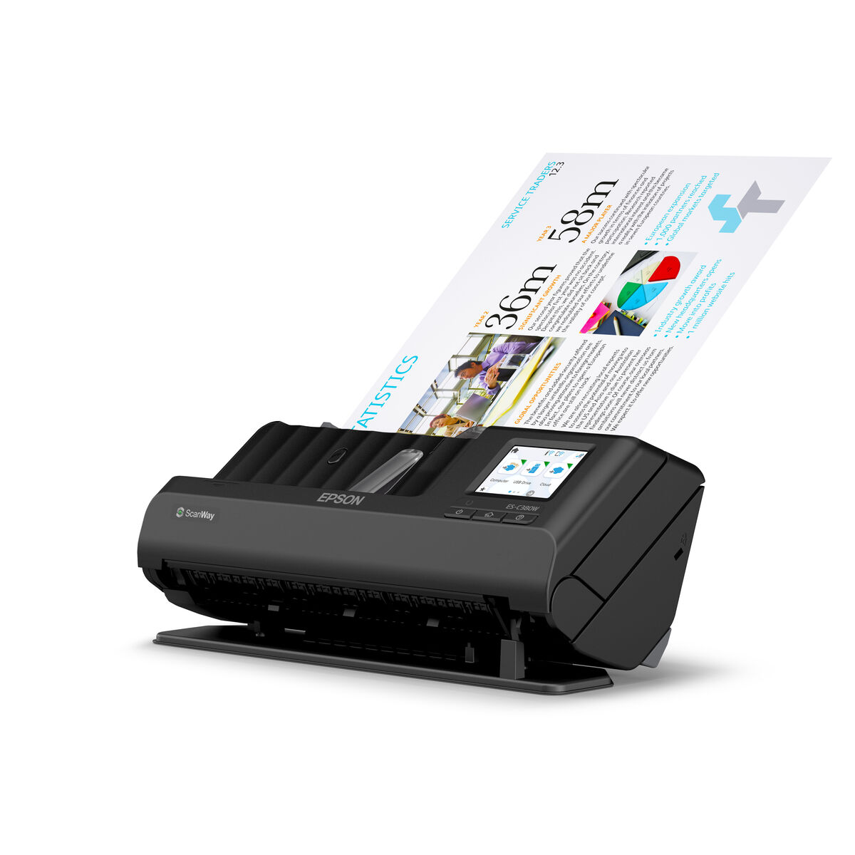 Skanner Epson ES-C380W - 3